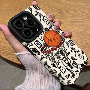 Casetify Basketball Hoop Phone Case - Black and Orange